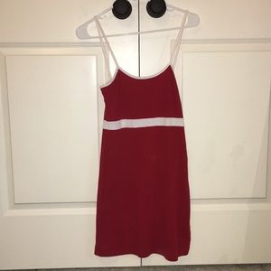Rare red and white Brandy Melville dress